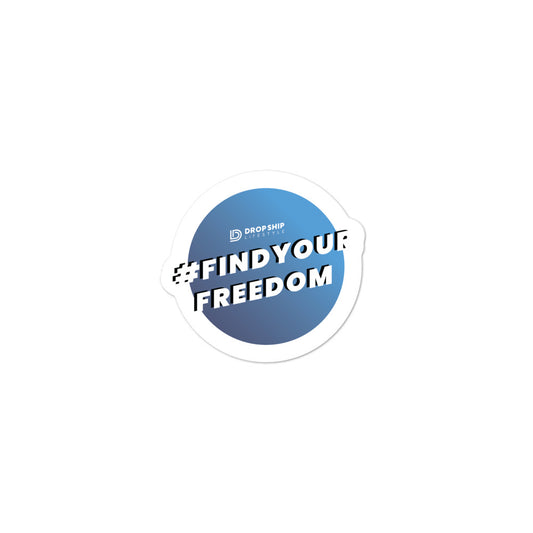 DSL Find Your Freedom Sticker