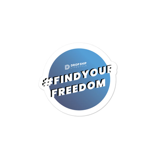 DSL Find Your Freedom Sticker